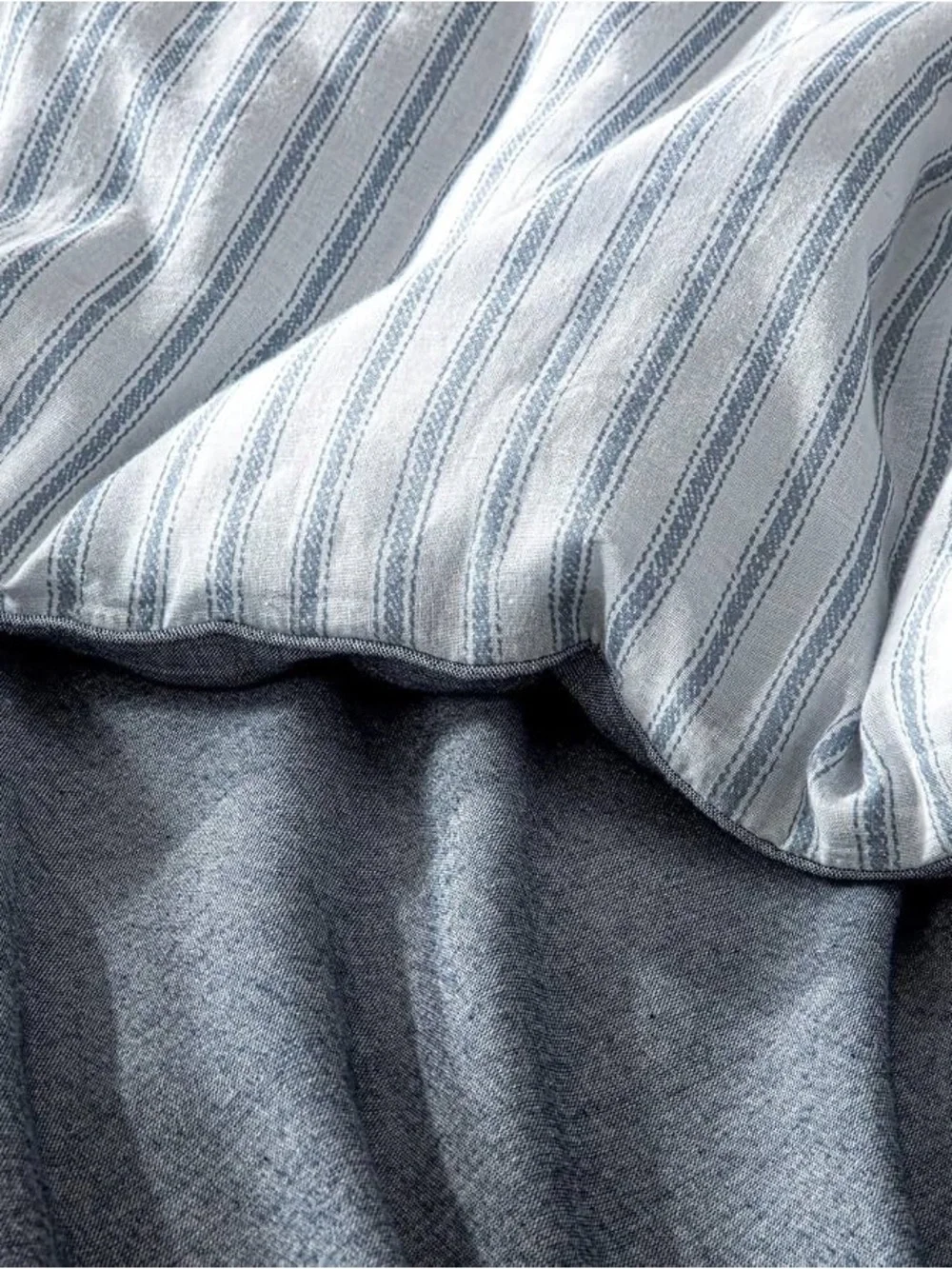 Premium Gray Cotton king 3 piece Cover Set